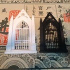 Door Windows 1 12 Scale Dollhouse Miniatures Vintage Palace Unpainted Building