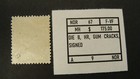 Norway Scott  67 Die B Mh F-vf Stk  A9