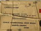 Wwii Prisoner Of War Red Cross St  John Food Parcel Box Unopened Chippenham
