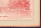 1936 National Parks Sc 748 Glacier Peckmore Engraved Die Sunk Essay Mounted