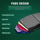 Front Rear Brake Pads Kits Fits Lexus Is350 3 5l 2006-2013 Set