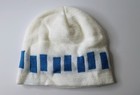 Gnu Vintage Y2k Beanie White Logo One Size Snowboard Skateboard Usa Made New 
