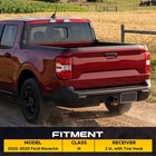 Steel Rear Bumper Impact Bar For 2022-2026 Ford Maverick W tow Pkg Trailer Hitch