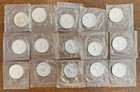 Lot Of  15  Fifteen 1961 P Washington Quarters   90  Silver Gem Proof 