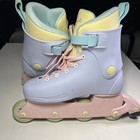 Impala Womens Lightspeed Inline Skates Fairy Floss Size 7 Pastel Roller Blades