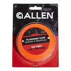 High Visibility Orange Flagging Tape 150 Foot Roll Easy Tear For Trail Marking