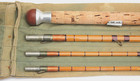 12 -6  Hardy The  wye   Vintage Palakona Salmon Fly Fishing Rod 3p 2 Tops  R-513