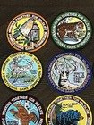 Lot Of 20 Pa Game Commission Wtfw Patches 4    Diameter 1984-2003