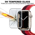 Fr Apple Watch Series 9 8 7 3d Edge Tempered Glass Full Screen Protector 41 45mm