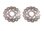 Atvpc Set Of Disc Brake Rotors For Yamaha Banshee 350 2x4 90-06