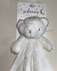 S l  Home Fashions So Dreamy Plush White Teddy Bear Security Blanket Baby Lovey