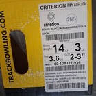 Track Criterion Hybrid   Bowling Ball  14 Lb   New In Box    093