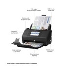 Workforce Es-580w Wireless Color Duplex Desktop Document Scanner For Pc And Mac 