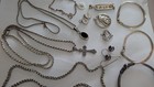 Sterling Silver 925 Jewelry All Wearable Great For Resale 108 8grams Lot
