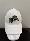 Reebok Hamilton Tiger-cats Cfl White Fitted Hat Cap Osfa Embroidered
