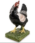 Multi-color Ceramic Rooster Made In Italy 