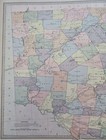 New South Wales Australia Sydney 1888 Macdonald Detailed Scarce Map