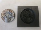 Sugar Skull  3d Graphite Ingot Mold Gold Silver Copper Tin Melting Casting 