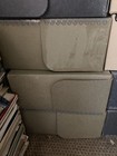 Vtg Archival Folio Storage Box Metal Edge Archival Boxboard Acid-free 12 5x10x5