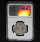 Spanish Netherlands Flanders Albert  Elizabeth Silver 1598 1 4 Patagon Ngc Au 53