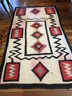 Rare Hand-made Wool Navajo Rug  73   x44   