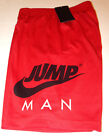 Nike Boy s Air Jordan Jumpman Mesh Shorts Size M Youth Red   Black   White