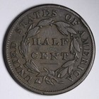 1834 Classic Head Half Cent Choice Xf E112 Ula