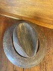 Antique Millinery Wood Hat Block Mold  2 On Brim 13 1 4 X 12 Cowboy Hat Mold