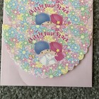 Sanrio Little Twin Stars Scratch   Sniff Stickers Floral Scents   Envelopes 1998