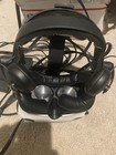 Htc Vive Virtual Reality Headset With Link Box Cables And Deluxe Audio Strap
