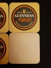 Vintage Set  6  Guinness Beer Coasters