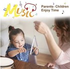  Natural Wooden Musical Percussion Instruments Set For Kids