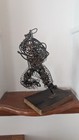 Iron Sculpture Modern running Figurine 