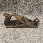 Vintage Antique Woodworking Hand Plane Metal Body Wood Handle Carpenter Tool 10   
