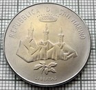 San Marino 1986 100 Lire  Spaceship - Technological Revolution  Unc Km  193