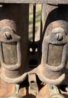 Union Kerosene Sad Iron Stove Double Burner Antique