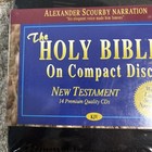 The Holy Bible On Cd  New Testament Kjv 14-disc Audio Book Cd Scourby New Sealed