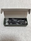 Crkt 7097 Ceo Flipper Folding Knife Black On Black Plain Edge Blade