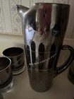 United States Steel Glass Cocktail Pitcher W 6 Glasses Your Pipe Connection