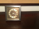 Chelsea Desk Clock Art Deco In Bronze