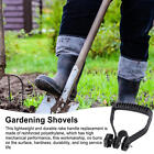 Black Metal Shovel D Grip Replacement Handle Snow Round Home Gardening Shovel 