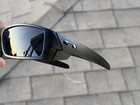 Oakley 03-473 Gascan Matte Rectangular Sunglasses 60mm - Black gray