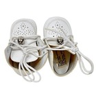 Vintage White Leather Baby Walking Shoes