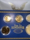 5 - 1950 A Year To Remember Historic Society Mint Coins 24 Kt  Gold Rare Vintage