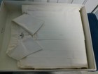 Vtg Victorian Bib Front Shirt Lion Of Troy 14 1 2 X 34   Saunders Cummerbund Set