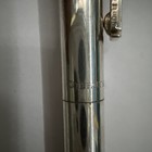 Tiffany   Co  925 Sterling Silver T-clip Ballpoint Pen Made In Germany Pouch box