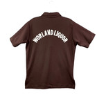 Vintage King Louie Bowling Shirt Men Medium Worland Liquor Athleisure Usa Made