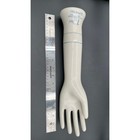 Vtg 1990 Porcelain Hand Glove Size 7 Right Mold Form Jewelry Display 15  Usa