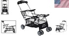 Snap-n-go Double Stroller  Lightweight  Foldable  And Infant Car Seat Compatible