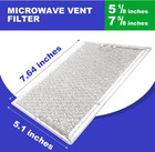  2 Pack  Oem Microwave Filter Replacement 7 64  X 5 12  Fit For Wb06x10309 Wb06x